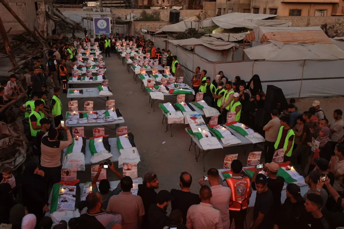 تشييع 75 جثماناً في غزة واحتجاز آلاف تحت الأنقاض