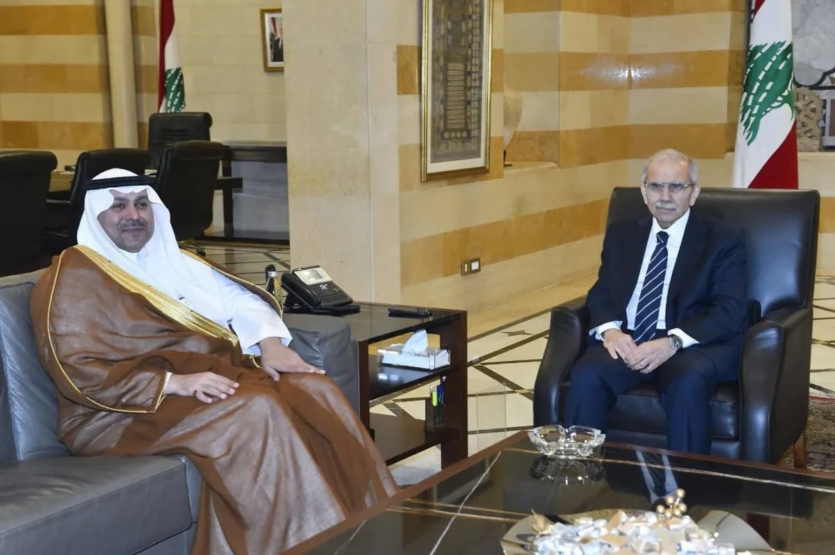السفير السعودي يثمن جهود لبنان للحفاظ على مؤسساته