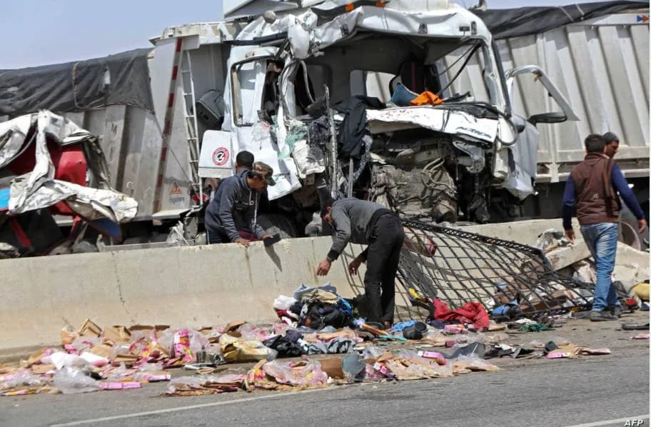 Nine Killed in Giza Crash