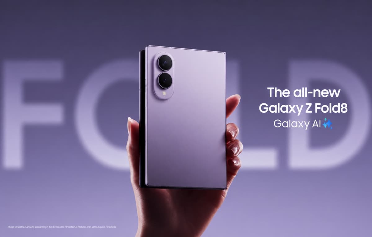 Samsung introduces Galaxy Z Fold 8 with larger design and battery