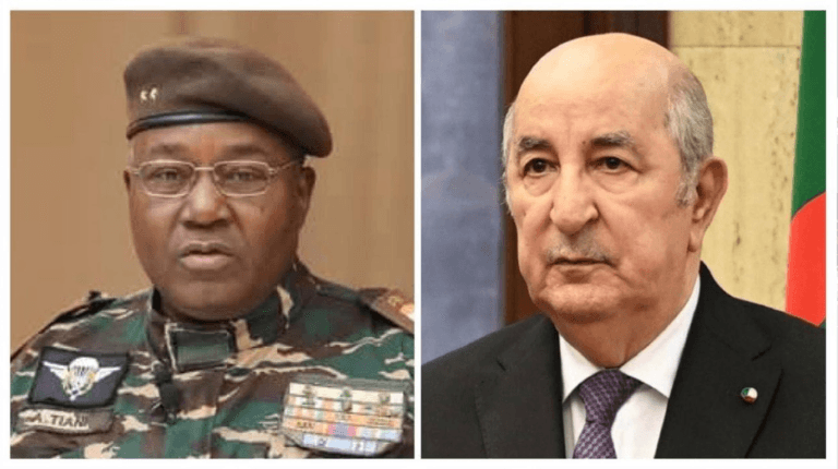 President Tebboune Receives Congratulations from Nigerien Counterpart on Algeria's 64th Independence Anniversary