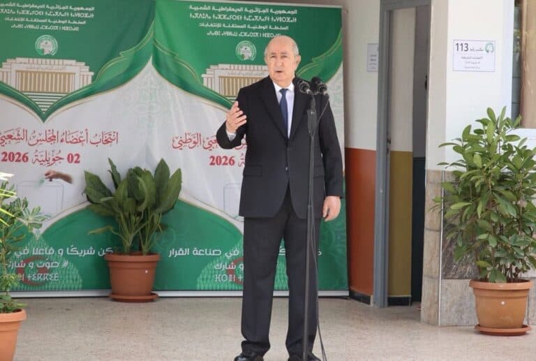 Algerian president declares end to quota system