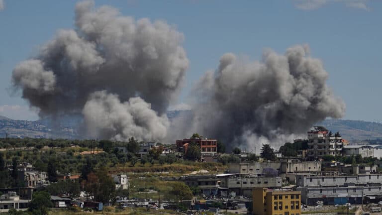 إصابة شخصين في غارة بمسيّرة صهيونية على جنوب لبنان