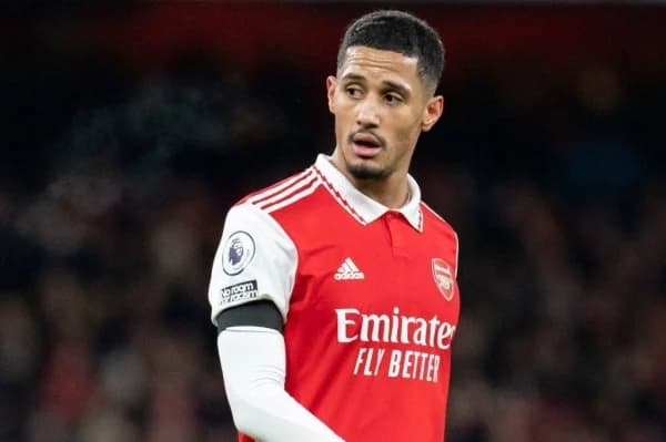 Arsenal's Saliba out long-term after injury