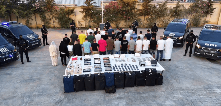 Algeria Boots Transnational Crime Group
