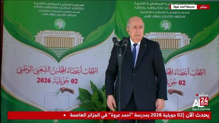 الرئيس الجزائري يؤكد انتهاء مرحلة الكوطة في الانتخابات