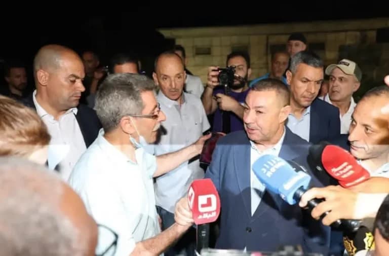Algerian Interior Minister on Fire Relief