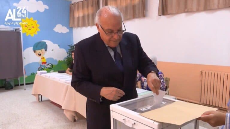 Algeria Legislative Election July 2: Foreign Minister Votes