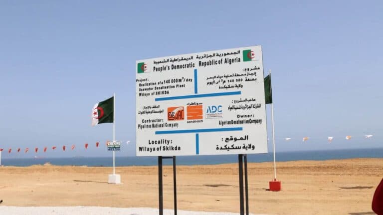 Algeria Strengthens Water Security with Sonatrach's Seawater Desalination Project in Skikda