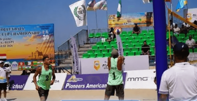 Algeria Edges Benin in Volleyball