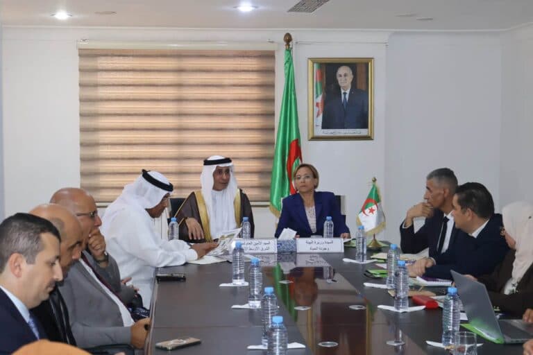 مباحثات جزائرية سعودية حول تعزيز العمل البيئي