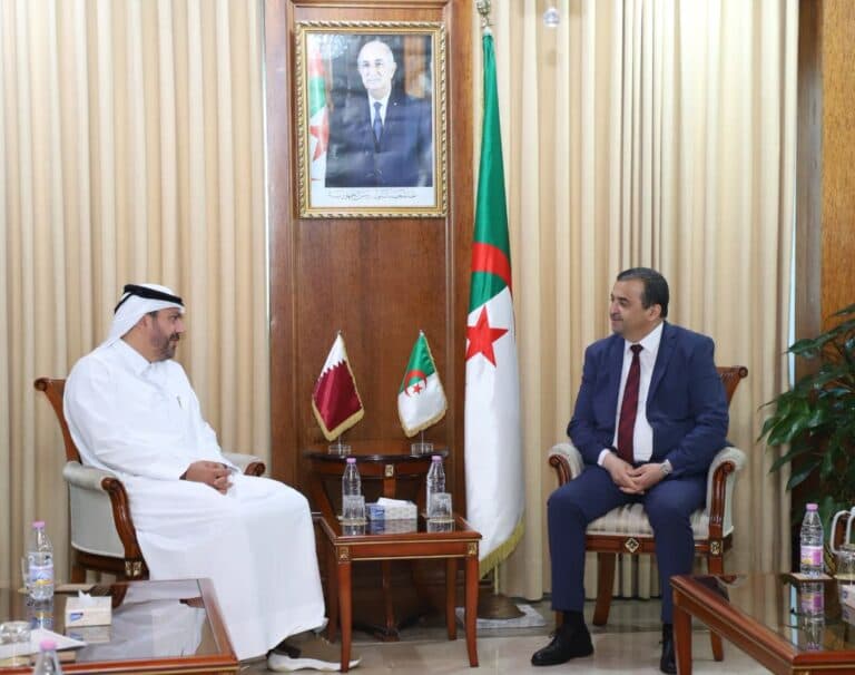 عرقاب يلتقي الرئيس التنفيذي لبور إنترناشيونال