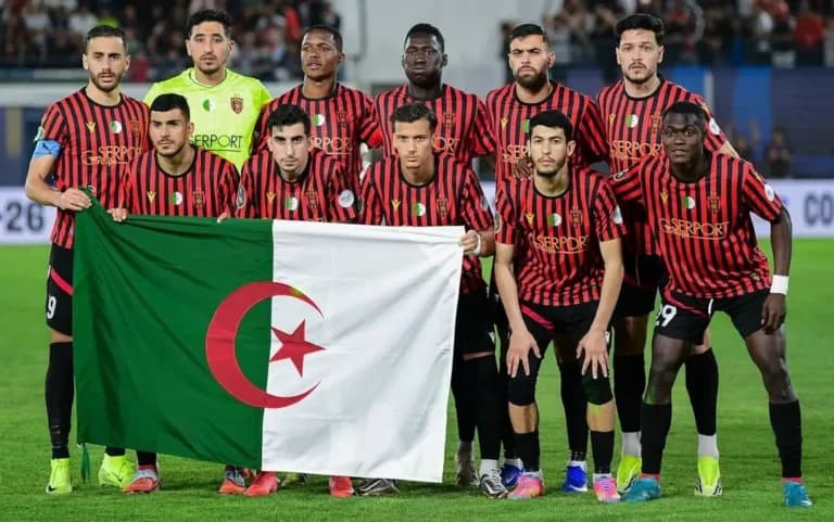 USM Alger Battles The Panthers FC
