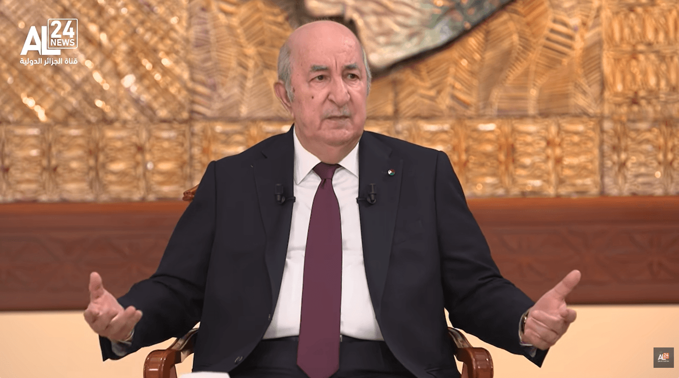 Algerian President Affirms Independence