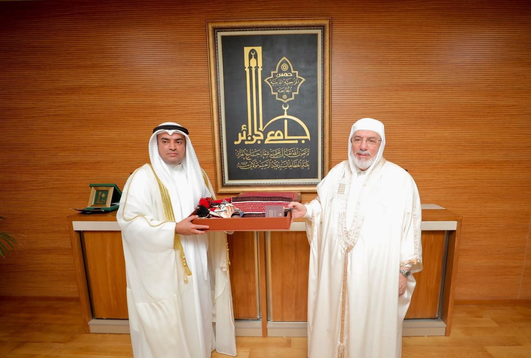 Algiers University Dean Meets Kuwait Ambassador