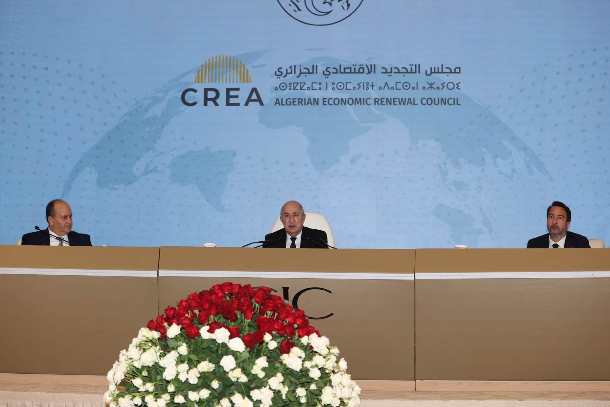 Algerian President Addresses Economic Stakeholders