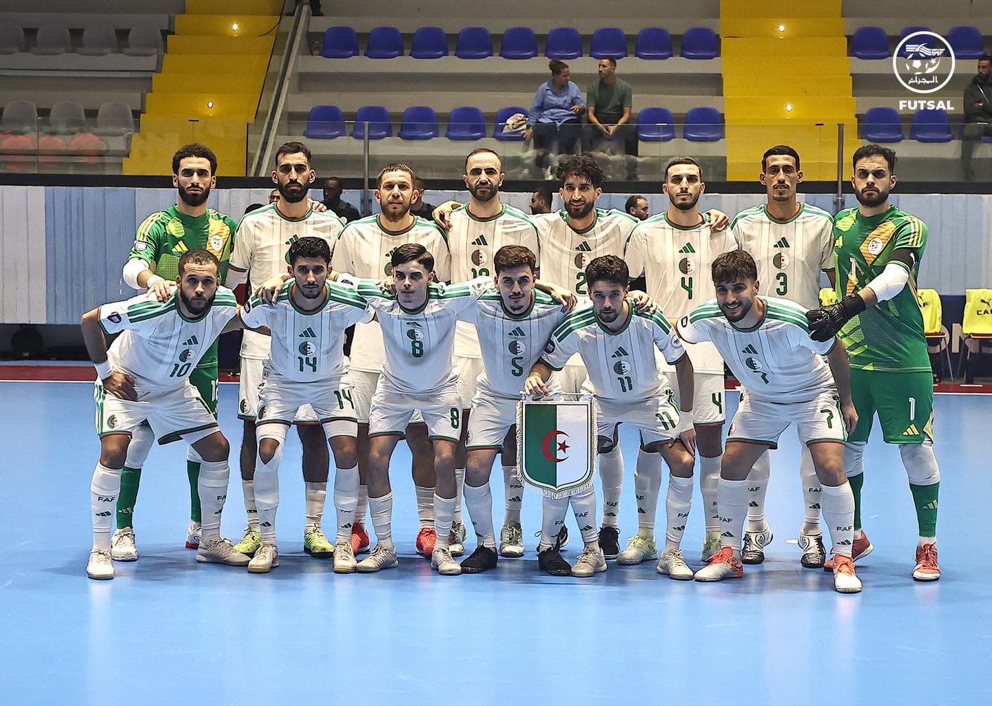 الجزائر تحقق إنجازا في كأس إفريقيا للفوتسال