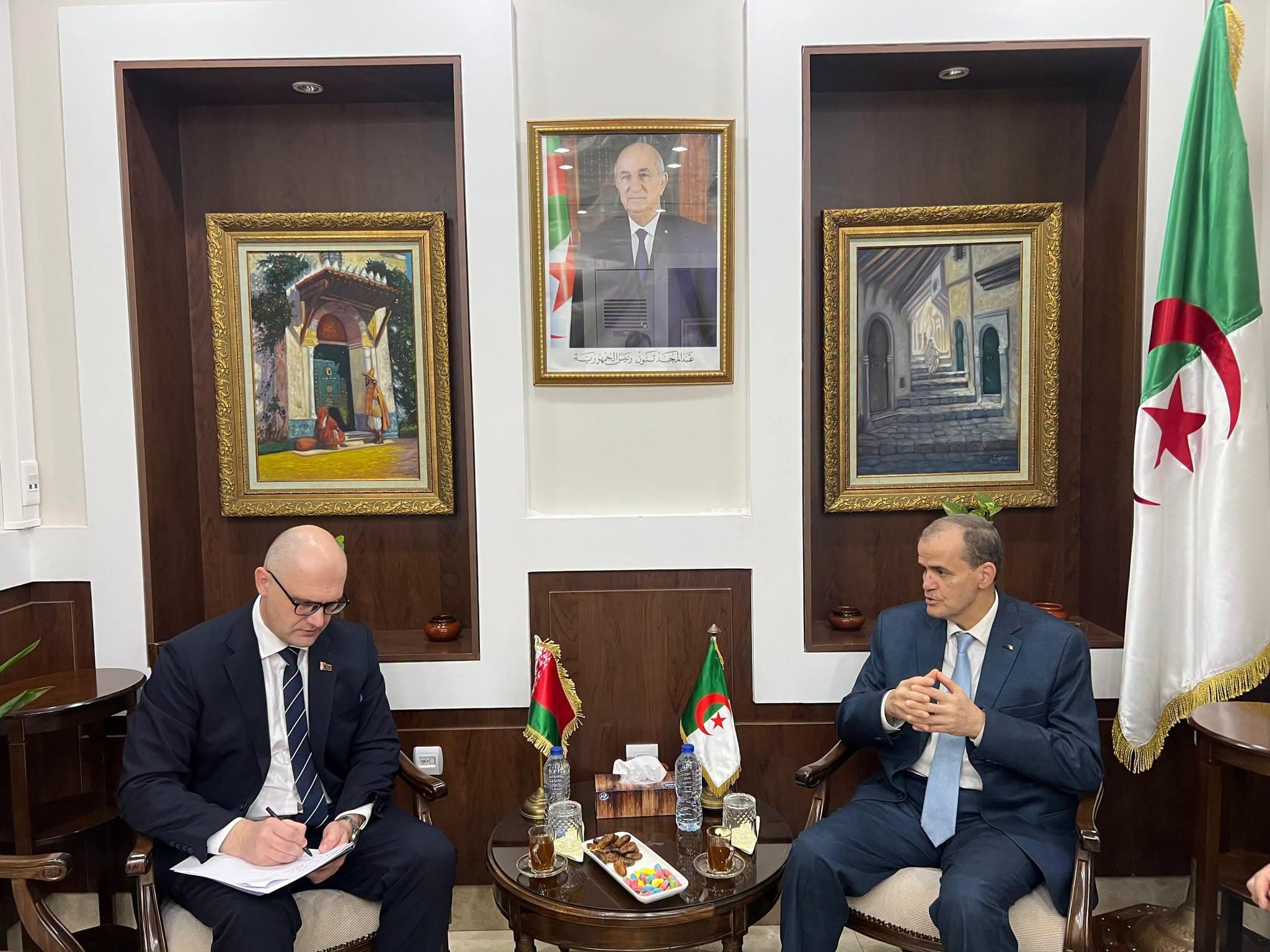 Algeria and Belarus Seek Trade Ties