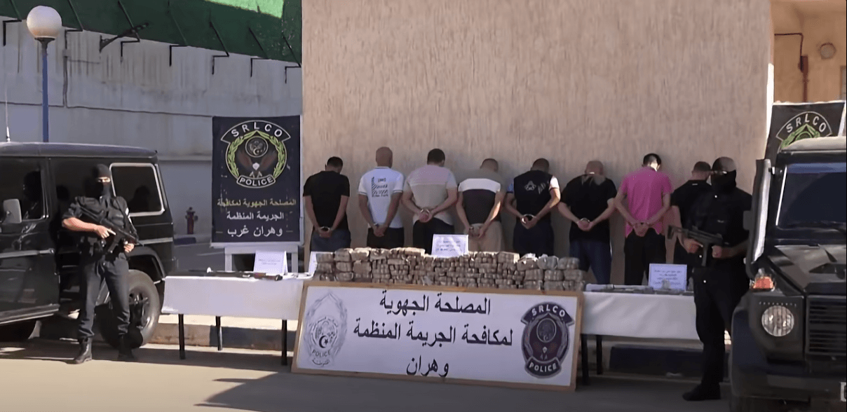 Algerian Forces Break Up 6 Gangs and Seize Marijuana