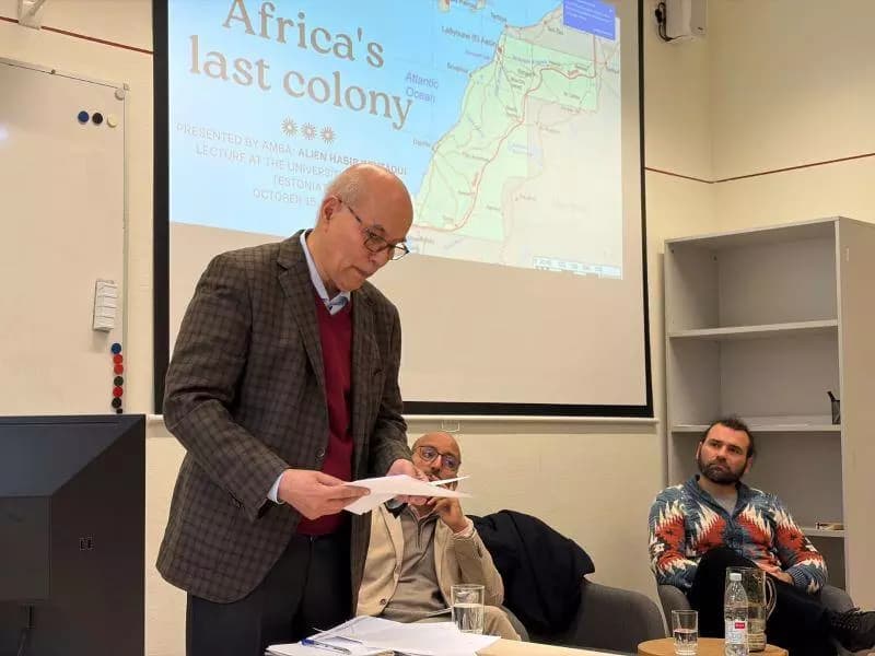 Estonian University Examines Western Sahara Dispute