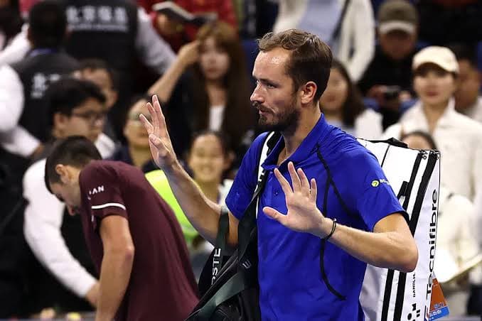 Medvedev disqualified after fan injury