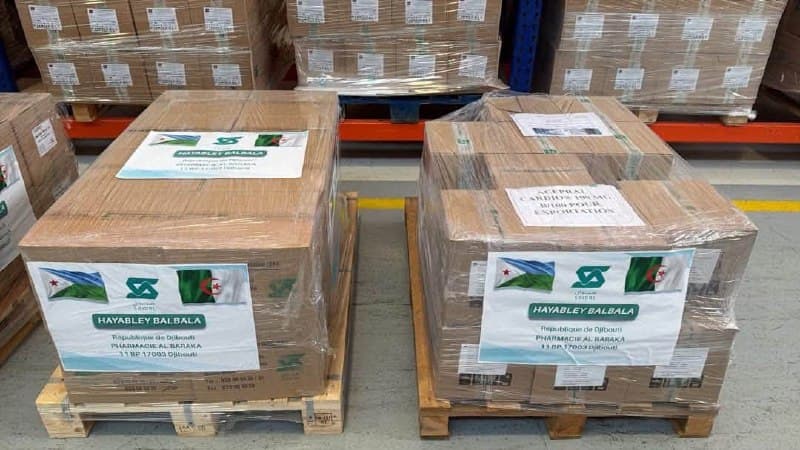Sadaleh dispatches medicines to Djibouti