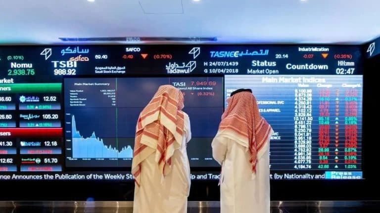 Saudi stocks increase by 45.62 points