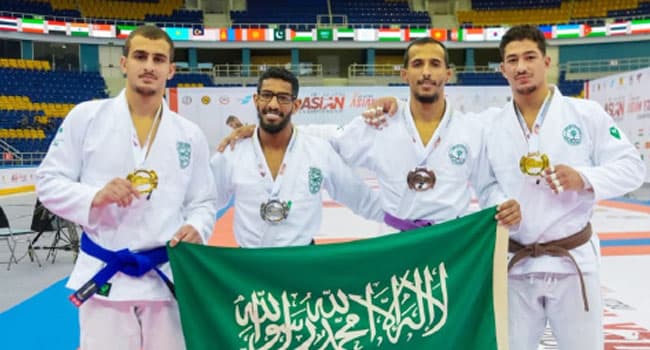 الأخضر يحصد 9 ميداليات آسيويا