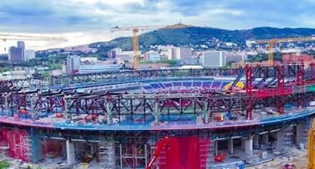 Barcelona reports worker death during stadium renovation