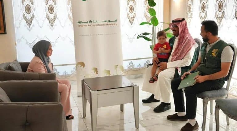 Saudi-backed Palestinian child starts leukemia treatment in Jordan