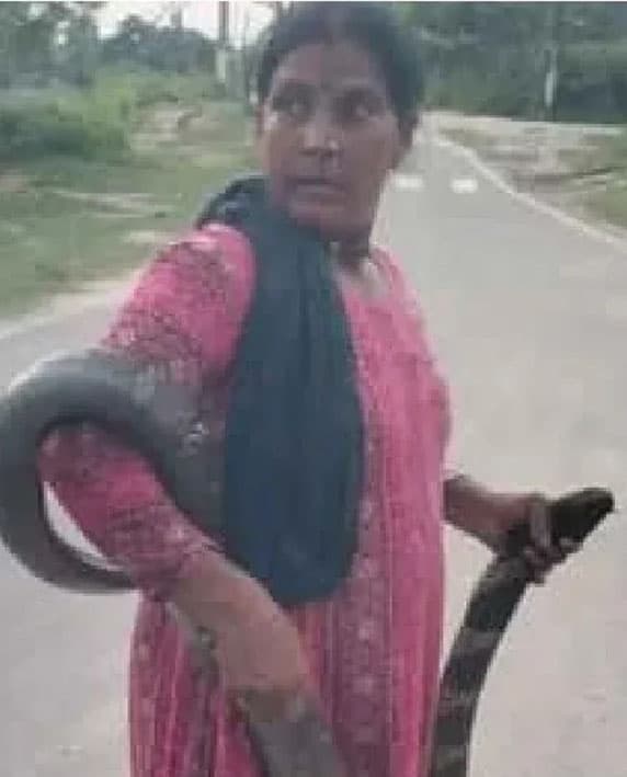 Lady of Snakes suffers deadly bite