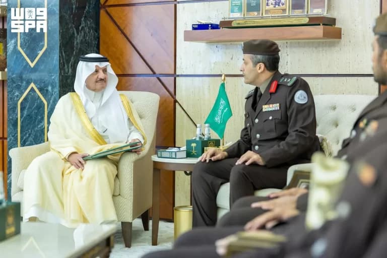 أمير الشرقية يطلع على جهود قوات الأمن البيئي