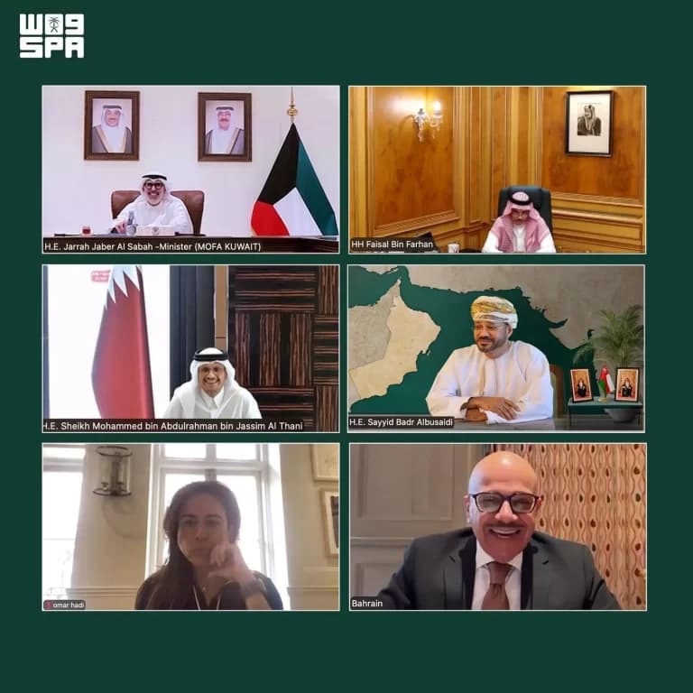 وزير الخارجية يشارك في اجتماع مجلس التعاون