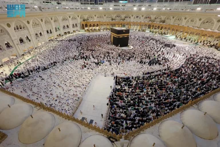 Crowd Density Monitoring at Mataf and Mas'aa