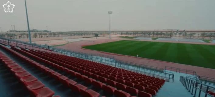 ملعب جامعة الأميرة نورة يستكمل تطويره