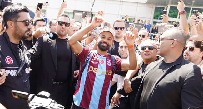 Salah's effect boosts Trabzonspor followers