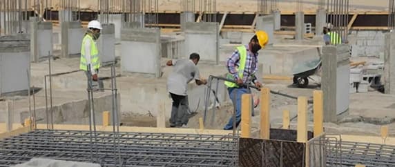 4.4 مليون في قطاع المقاولات 14% سعوديون