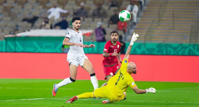 تعادل إيجابي بين العراق وعمان