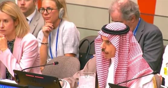وزير الخارجية يؤكد موقف السعودية في القضية الفلسطينية