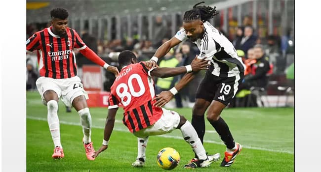 Juventus and Milan clash in Italian Derby