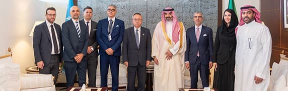 Al-Suwaha Talks with UN on Digital Goals