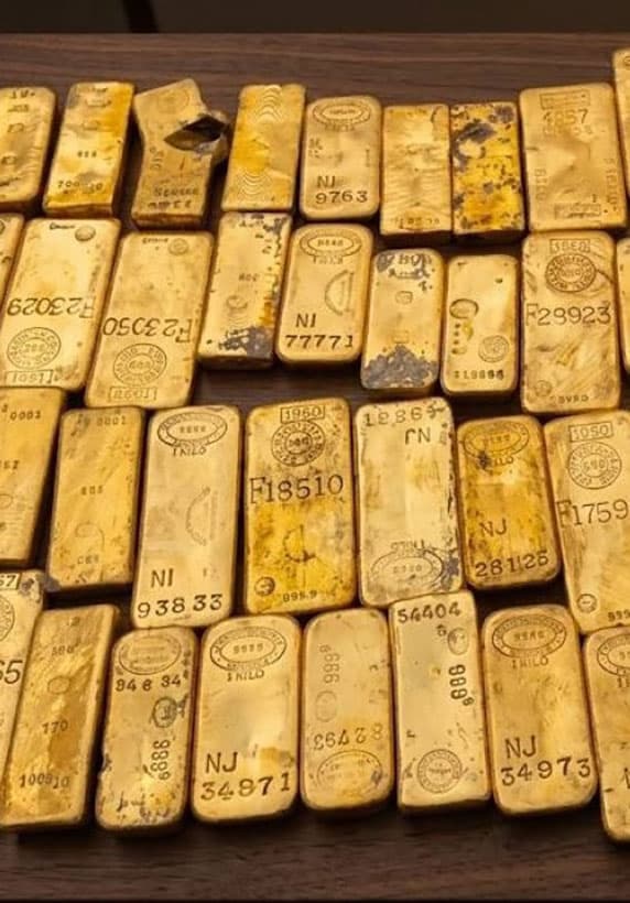 Man discovers 9-million-euro hidden treasure