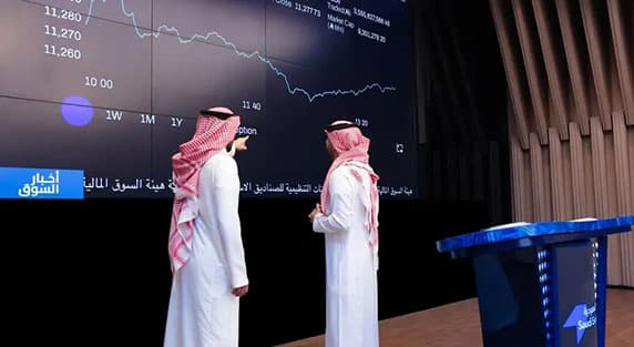 السعوديون يودعون 375.1 مليون دولار في الأسهم خلال أسبوع