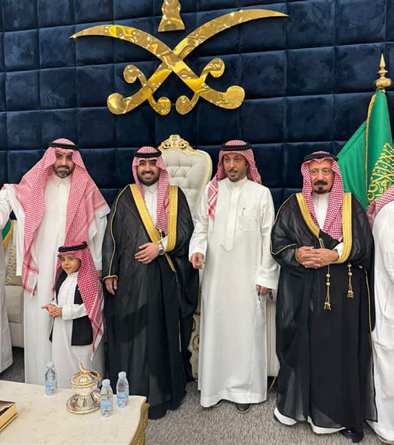 الزهراني يهنئ بزواج زياد