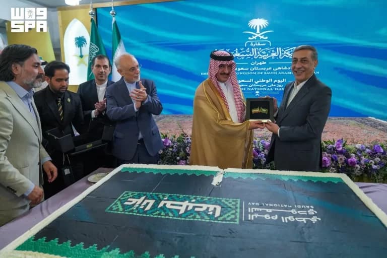 سفارة السعودية في طهران تنظم حفل بمناسبة اليوم الوطني
