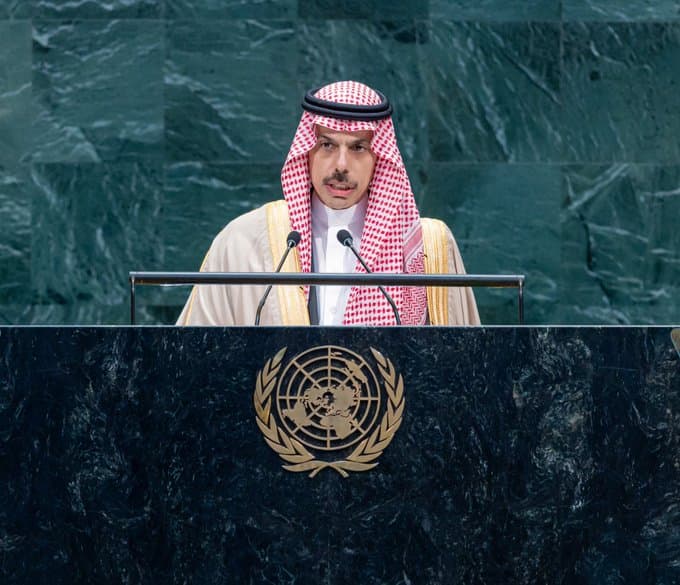 Foreign Minister addresses UN General Assembly