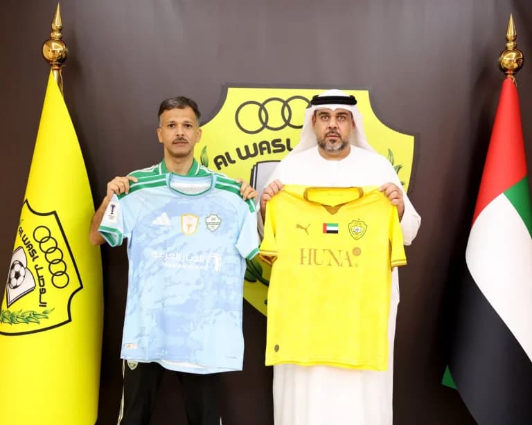Al-Ahly wears sky blue vs Al-Wasl