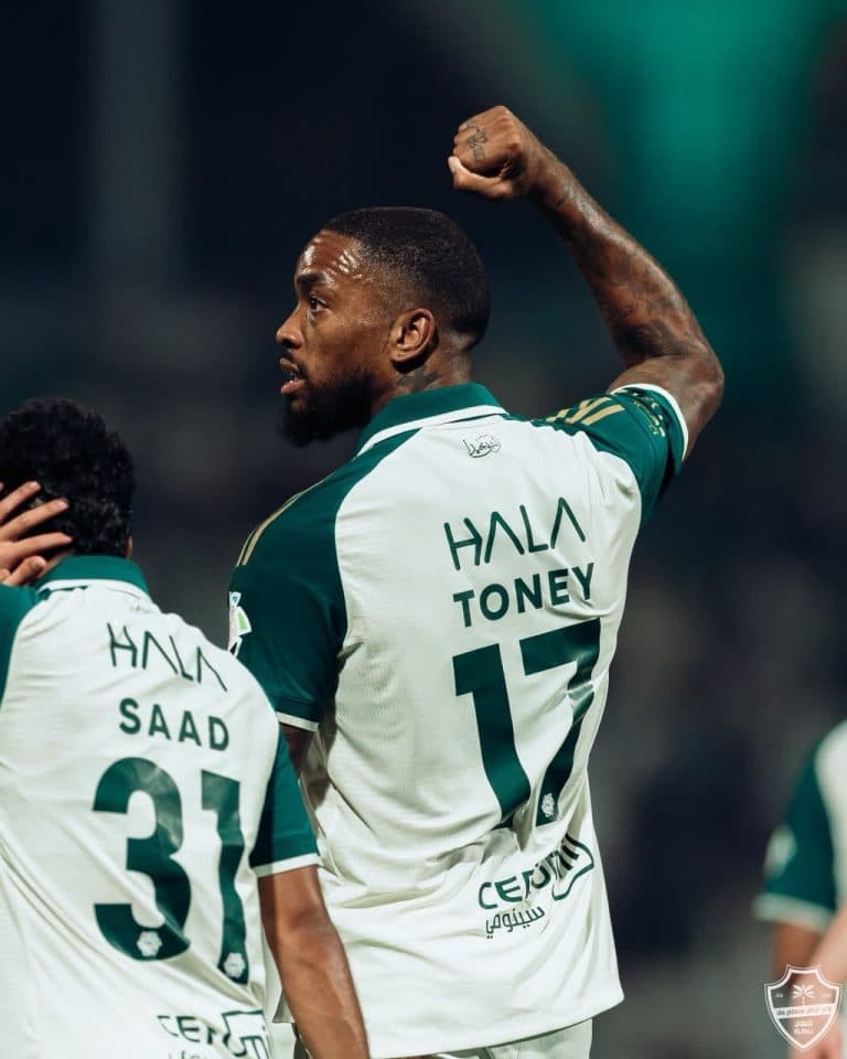 Tony matches Al-Somah's record with Al-Ahli