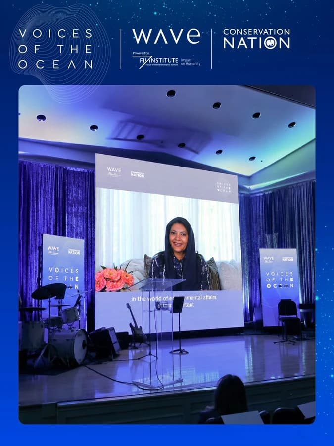 Reema Bint Bandar Opens Ocean Sound Event