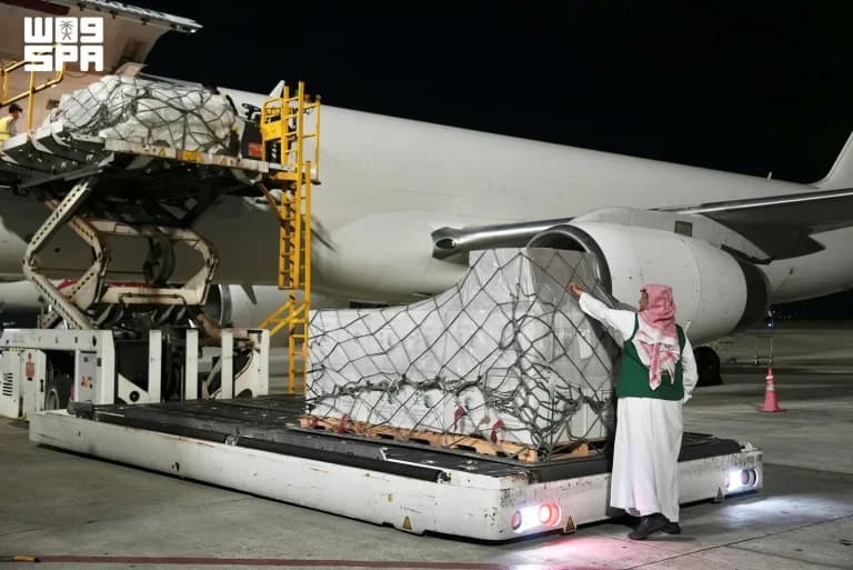 Saudi relief plane reaches Nepal